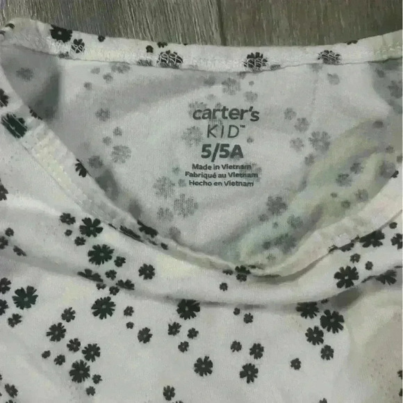 Carter’s and Children’s Place 2 Piece Girls Fall Long Sleeve Tee Bundle Size 5 - Picture 9 of 9